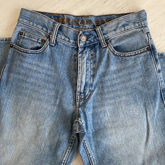 American Eagle Men’s Loose Fit Denim Jeans Size 26W 28L - Picture 6 of 6